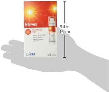 Vita Sciences Nervex Powerful Neuropathy Cream: Advanced Natural Relief for Peripheral Neuropathy, Fibromyalgia, and Fast Comfort Treatment for Feet, Hands, Legs, and Toes