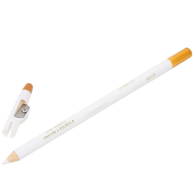 Beard Pencil Filler - Professional Beard Care Kit with Shaping Tool for Styling and Liner (White)