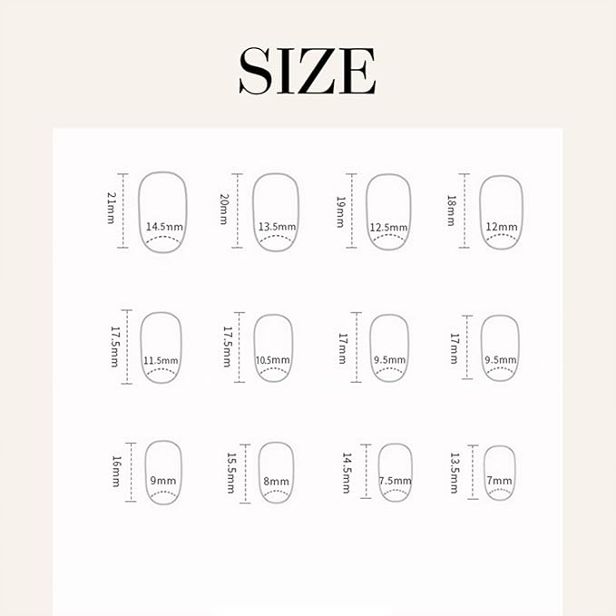 JONKASIPA Floral Press On Nails Short Lightweight Fake Nails Cute Artificial Acrylic Nails Full Coverage Reusable Adhesive Nails Suitable for Women 24 Pcs Set