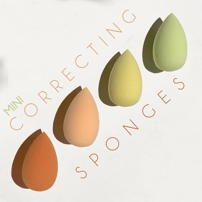 Sorme' Treatment Cosmetics 4 Pack Mini Sponges, 0.5 oz.