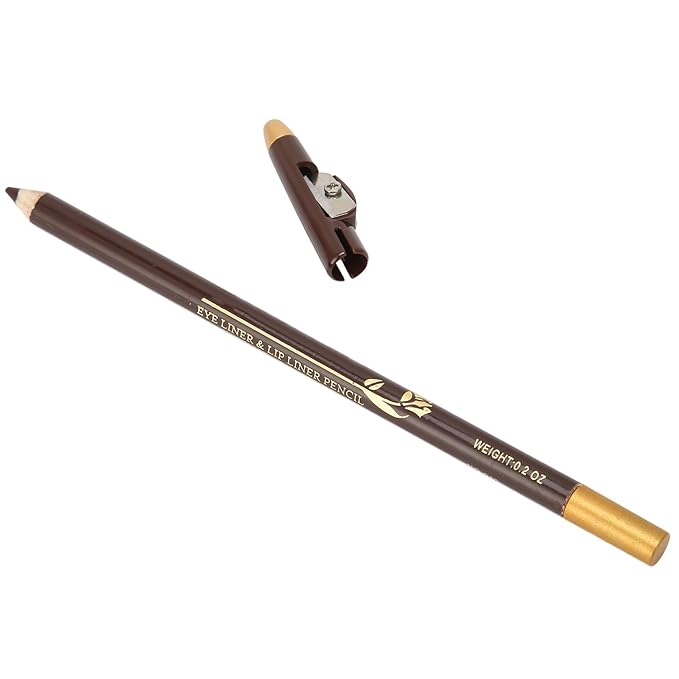 Beard Pencil Filler - Professional Beard Care Kit with Shaping Tool for Styling and Liner (Dark Brown)