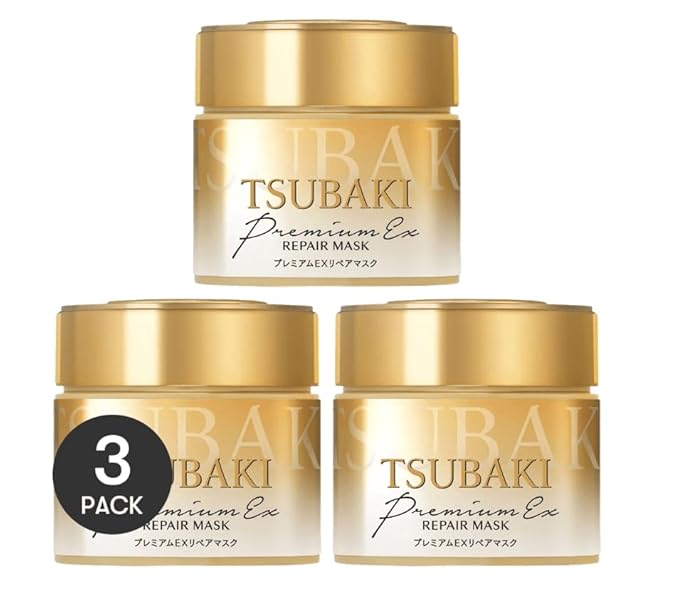 Premium EX Repair Mask, 3 Pack, Hair Treatment Gold