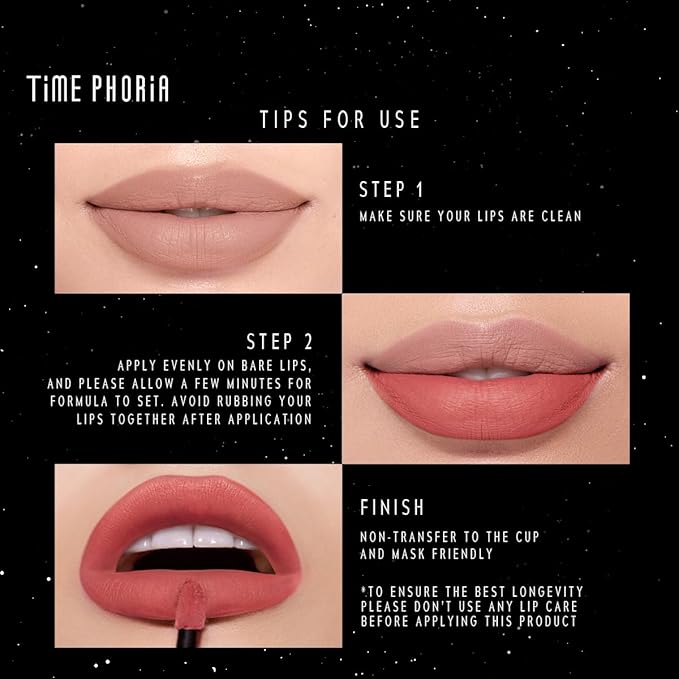 ETERNAL LIP MATTE-Long Lasting Lip Stain, Waterproof & Transferproof Lip Tint, Mask-friendly, Matte Finish Lipstick, Lightweight, High Coverage, Stocking Stuffers For Teen Girls (09 POCUS)