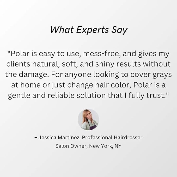 Polar Haircare - Red Coloring Shampoo for Gray Hair for Women & Men - Natural Semi Permanent Personal Color Product - Vegan Ammonia-Free Color Shampoo for Gray Hair - 3-in-1 Total Coverage 6.76 Fl Oz