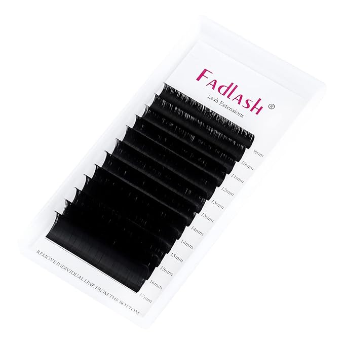Mega Volume Lash Extensions 0.03-0.10mm C D CC DD L Curl 8-30mm Length Easy Fan Volume Lashes Self Fanning Eyelash Extensions 2D-20D (0.03-CC, 9-17mm Mix)