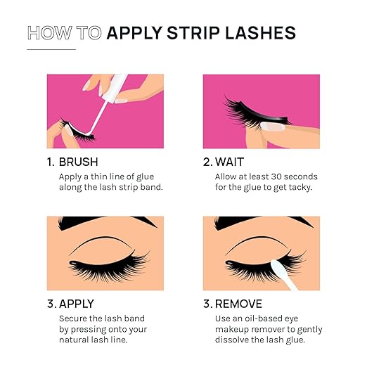 A2O Lab Ultra-Hold Brush-On Eyelash Adhesive, Clear, Waterproof, Latex-Free (3)