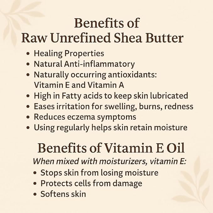 Shea Lip Butter - All Natural 4 Ingredient Lip Balm - Pack of 3 - for dry cracked lips, travel sized, ultra moisturizing vegan lip balm, for long lasting hydration & lip repair, w/ Peppermint oil
