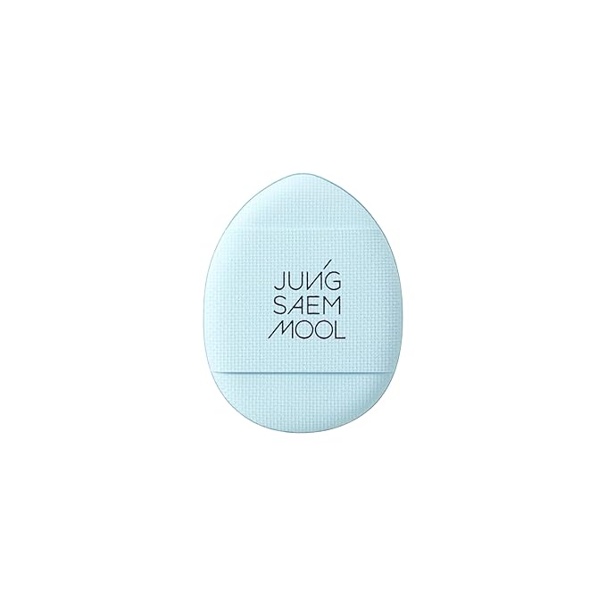 JUNG SAEM MOOL Skinny Tap Puff 3pcs Macaron Edition, Mini Precision Puff for Concealer and Touch-Up, Ultra-Slim Fitting Makeup Sponge for Seamless Coverage Around Nose Eyes Lips, Korean Beauty Tool