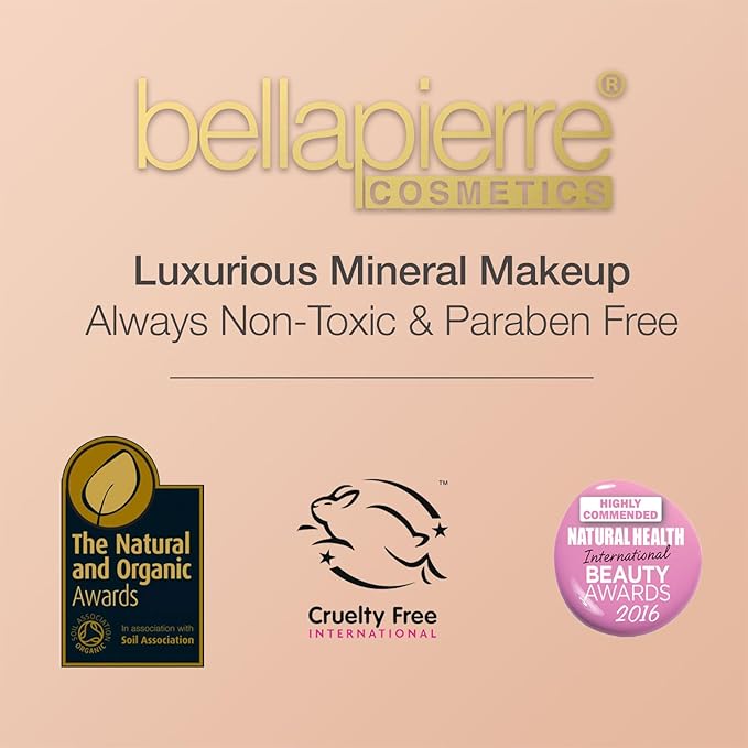 Bellapierre BB Cream SPF 20 – Mineral Sunscreen & Liquid Foundation, Lightweight Face Moisturizer with Buildable Coverage, Matte Finish, Non-Toxic, Paraben-Free, Cruelty-Free – 1.7 oz - Dark Cool