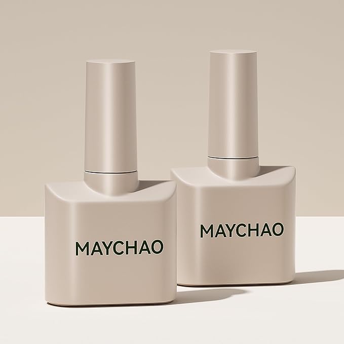 MAYCHAO Jelly Gel Nail Polish 15ML 1Pc Mauve Pink Sheer Nail Polish Soak Off UV LED Nail Gel Polish Nail Art Starter Manicure Salon DIY at Home, 0.5 OZ