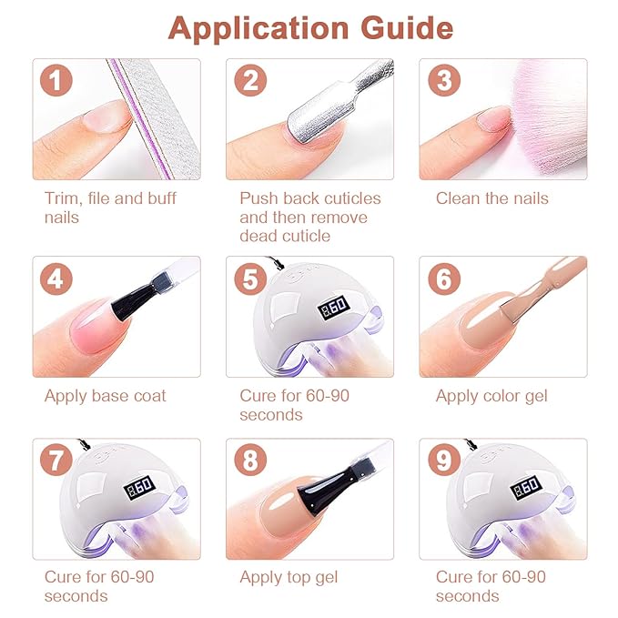 RARJSM Gel Nail Polish Neutral Nude Pink Skin Tone Color Sheer Jelly Gel Polish 1PC 15ml Single Bottle Cream Transparent Pink Nail GelPolish Soak off UV LED Cured for Home Salon DIY Manicure