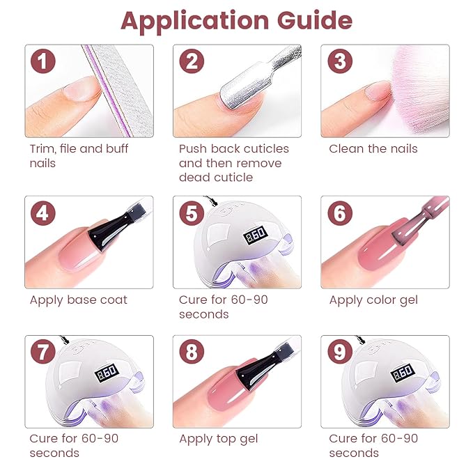 RARJSM Nude Gel Nail Polish Ruddy Pink Neutral Skin Tone Color Sheer Ice Blush Red Pink Jelly Transparent Nail Gel Polish 15ml Single Bottle Soak off UV LED Cured for Home Salon DIY French Manicure