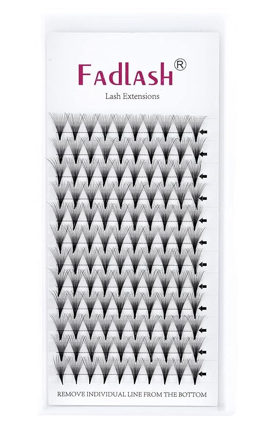 Eyelash Extensions Premade Fans Eyelash Extensions C CC D DD Curl Pointy Tip Pre Fan Eyelashes Premade Lash Extension Fans Volume Lash Extensions Pre Made Volume Lashes (16D-0.07C, 12mm)