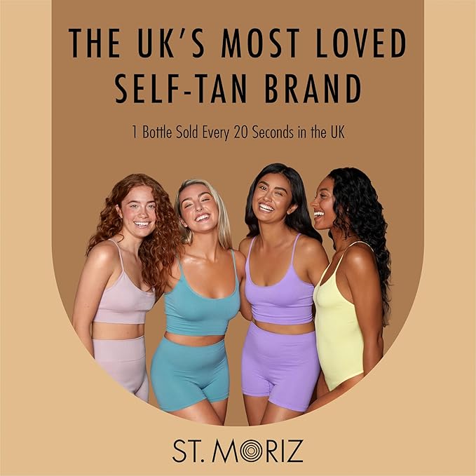 St Moriz Professional Dark Self Tanner Mousse with Tanning Mitt Bundle - Sunless Instant Self Tanning Foam with Vitamin E for Moisturizing (6.76 fl oz)