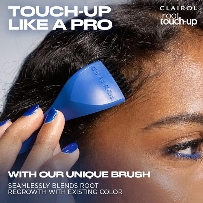 Clairol Root Touch-Up by Nice'n Easy Permanent Hair Dye, 6.5A Lightest Cool Brown Hair Color, Pack of 1