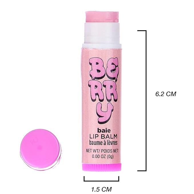 10pc Fruity Lip Balm Collection - Hydrating Lip Balms Infused w/Fresh Fruity Flavors - Vitamin Enriched Nourishing Lip Balm Set