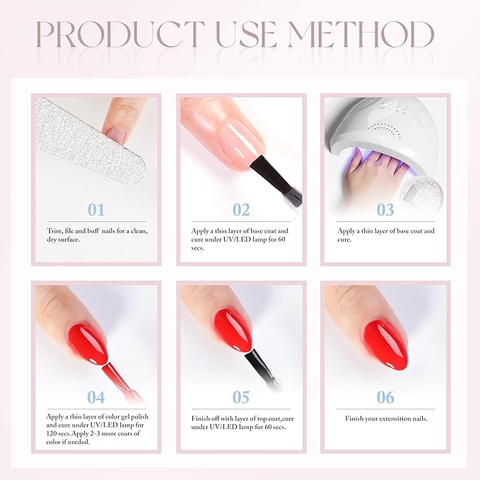 Double Rhythm Gel Polish 15ML Jelly Sheer Pastel Light Milky Color Pearl White Bottle 1 PC 0.5 OZ Full Size Nail Art Salon at Home (Deep Ginger Yellow-D1448)