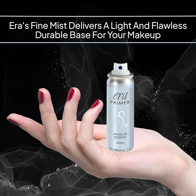 ERA Beauty spray makeup, Era Face PRIMER, 1.5oz, professional airbrush cosmetics by Era Beauty