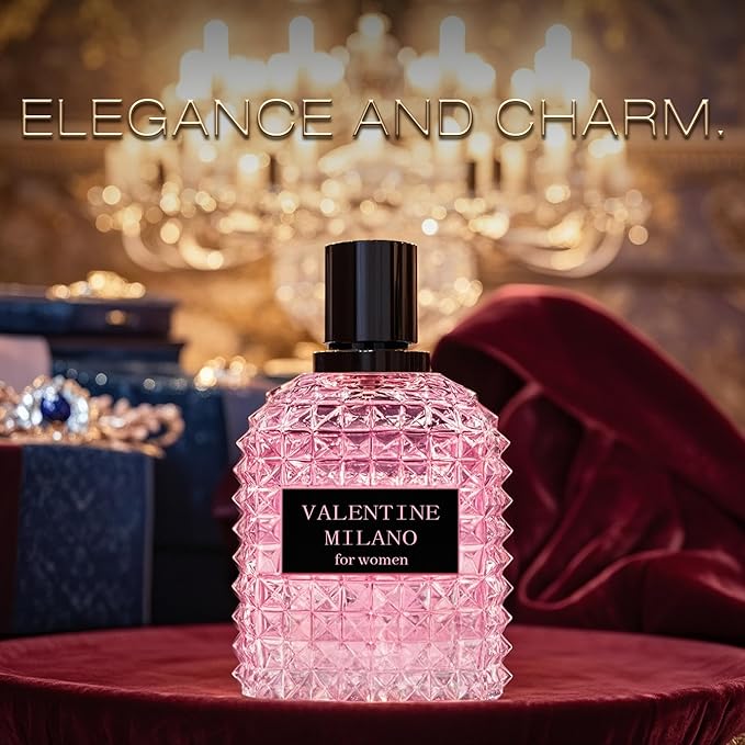 AFLUXE Women's Perfume Combo Set Milano Women&Sweet Cherry Floral Fruity Fragrance Eau De Parfum Elegant 100ml Bottle Natural Spray Each for Daily Used