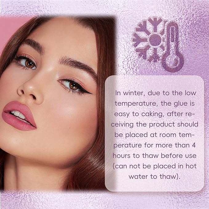 FADLASH Lash Bond and Seal 10ml Lash Cluster Glue Strong Hold Eyelash Cluster Glue Waterproof