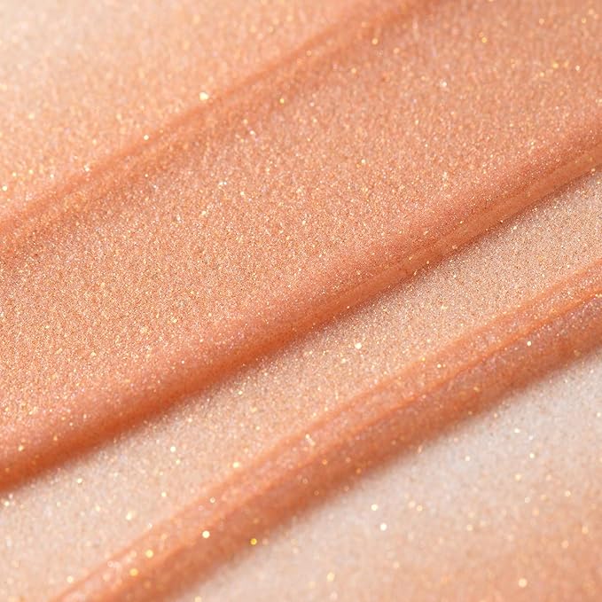 ESW Beauty Rose Sugar Smoothie Shimmer Lip Treatment – Soft Rose & Sweet Sugar with Shea Butter & Vitamin E for Luminous Shine & Daily Protection