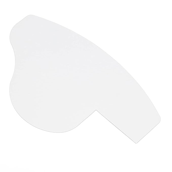 Beard Template Shaping Tool Set, Water Proof Sweatproof Beard Pencil Filler for Men, Ergonomic Contour Design, Includes 3 Beard Pencils and 1 Beard Shaper, White