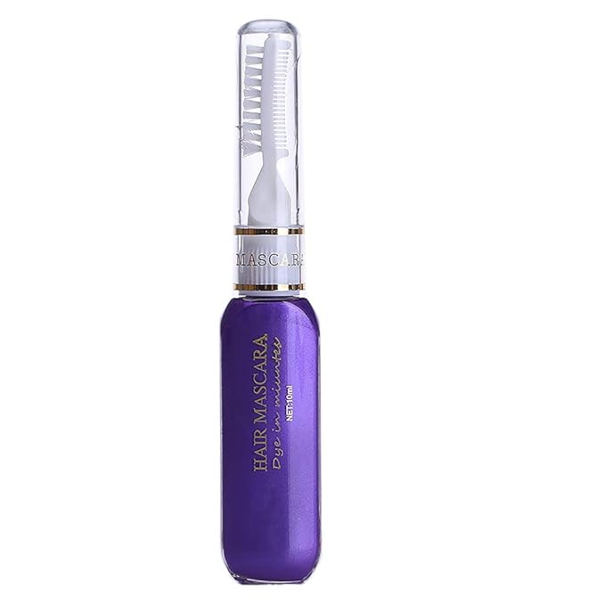 Temporary Hair Mascara Washable Temporary Hair Color Chalk Hair Dye Stick Non-toxic Instant Dye(Blue+Purple+Pink)