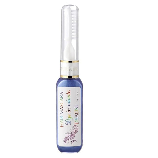 DSADKI Temporary Hair Color Mascara Washable Hair Dye Stick Non-toxic Instant Hair Chalk Dye for Girls Women (Light Purple)