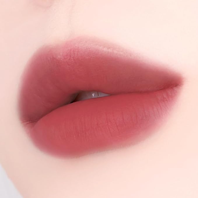 YNM Matte Veil Tint, Soft-Blur Finish, Silicone Lip Brush, K-Beauty, Matte, Moisturizing, Smudge-Proof, Long-Lasting Korean Lip Tint, 0.09 oz (Dipping Veil)