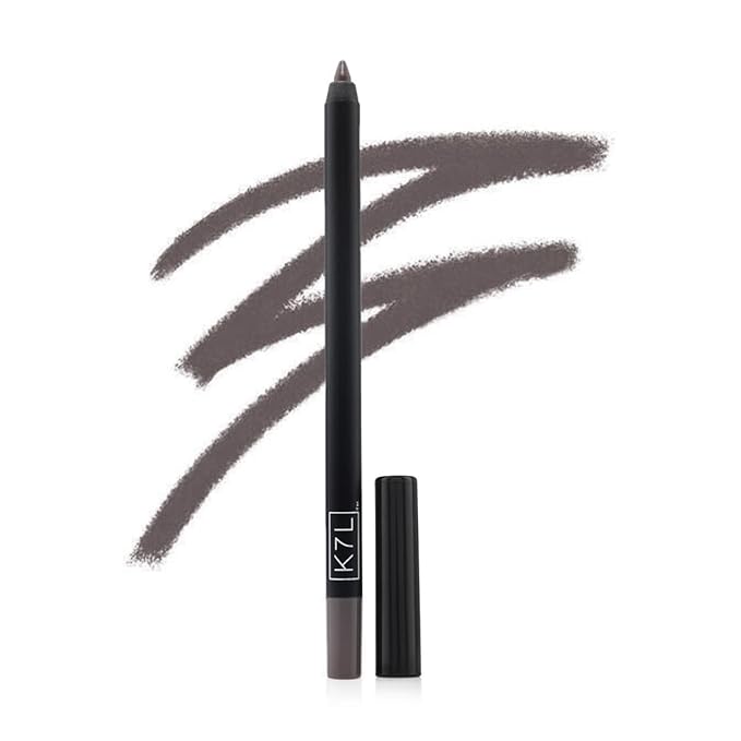 K7L Brown Eyeliner - Waterproof, Smudge-Proof, Precise Cosmetics