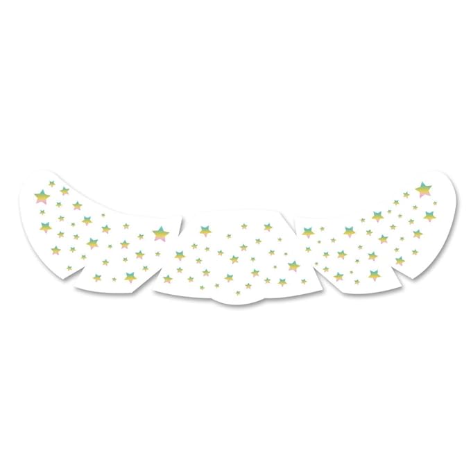 Fake Stars Freckles Face Tattoo Glitter Freckles Sparkle Makeup Patches Face Glitter Speckles Patches for Women