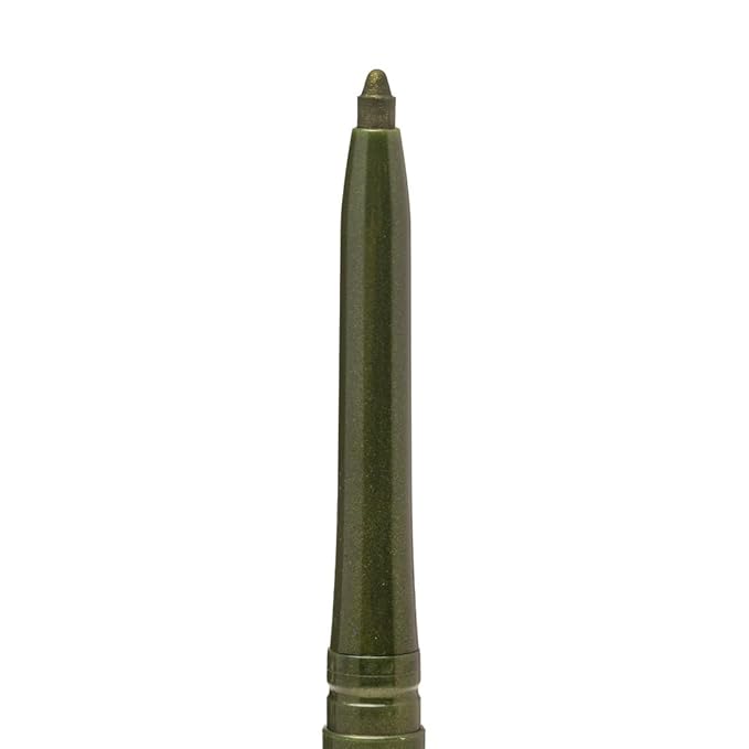 Palladio Retractable Waterproof Eyeliner, Richly Pigmented Color and Creamy, Slip Twist Up Pencil Eye Liner, Smudge Proof Long Lasting Application, All Day Wear, No Sharpener Required, Olive