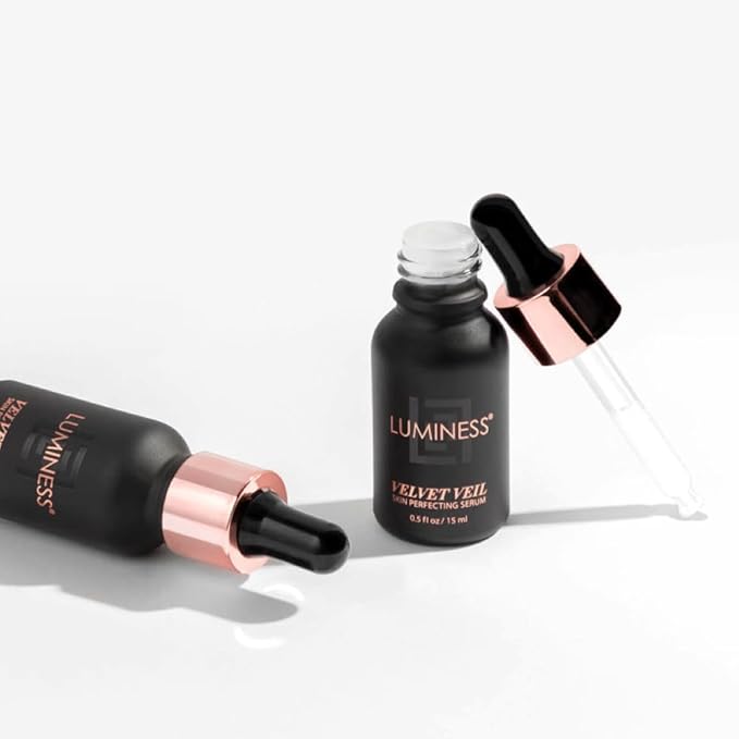 Luminess Velvet Veil - Hydrating Makeup Primer Serum - Pore Minimizer, Smooths Wrinkles and Fine Lines - Lightweight, Non-Greasy, Long-Lasting Make up Gripping Formula, For All Skin Types