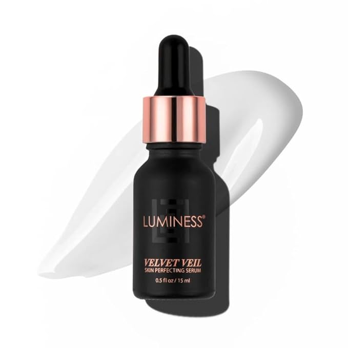 Luminess Velvet Veil - Hydrating Makeup Primer Serum - Pore Minimizer, Smooths Wrinkles and Fine Lines - Lightweight, Non-Greasy, Long-Lasting Make up Gripping Formula, For All Skin Types