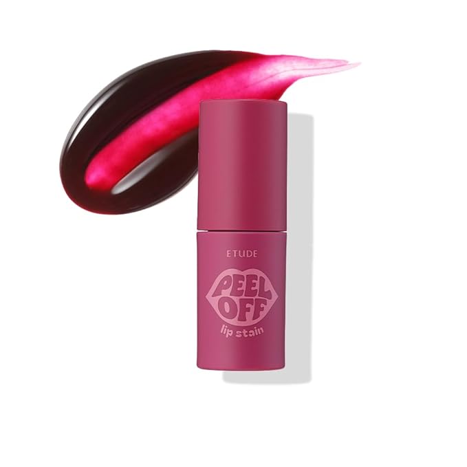 ETUDE Dear Darling Peel Off Lip Stain (Mauve Aura) – Teen girl gifts, Hydrating Hydrogel Tint, Long Lasting & Waterproof, High Pigment, Easy Peel Off, All‑Day Color Lip Tattoo