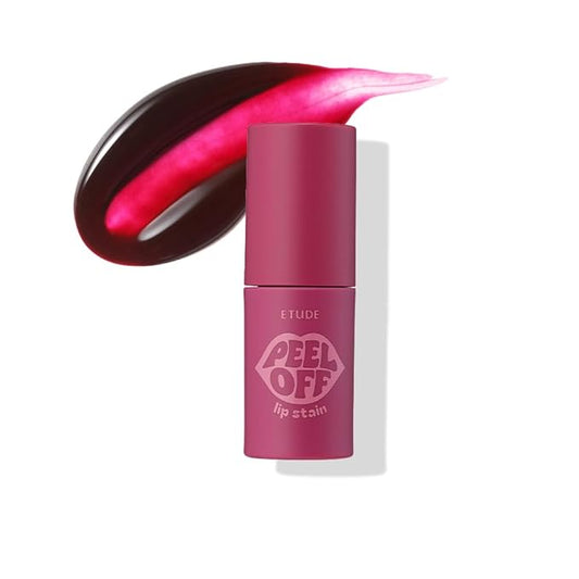 ETUDE Dear Darling Peel Off Lip Stain (Mauve Aura) – Teen girl gifts, Hydrating Hydrogel Tint, Long Lasting & Waterproof, High Pigment, Easy Peel Off, All‑Day Color Lip Tattoo