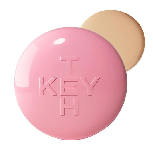 KEYTH PINK MAGNET CUSHION #05 MEDIUM BEIGE (15G, 0.52 OZ.) / Magnetic Adherence, Dewy Radiance, 77% moisture essence, Glow Film Complex, Skin Film Polymer