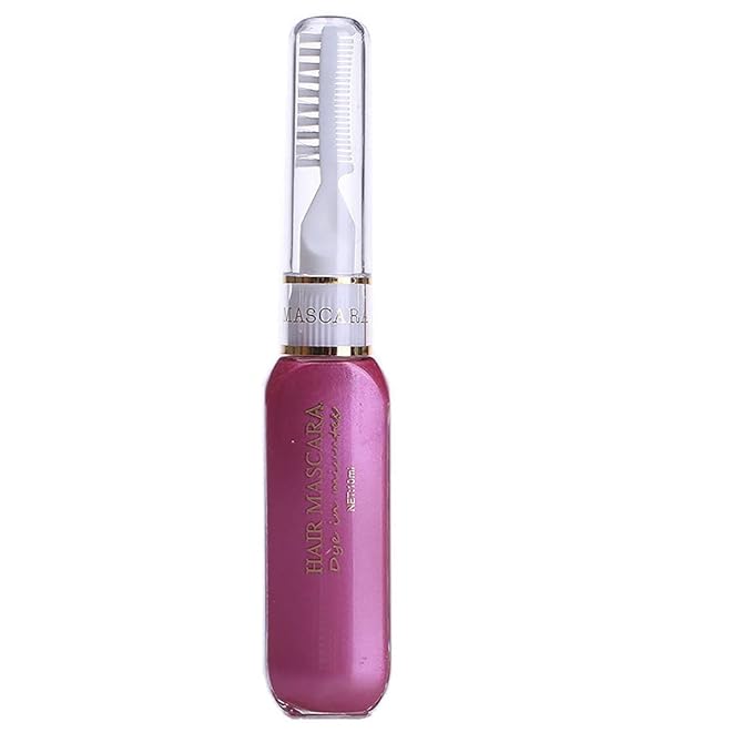 Temporary Hair Mascara Washable Temporary Hair Color Chalk Hair Dye Stick Non-toxic Instant Dye(Blue+Purple+Pink)