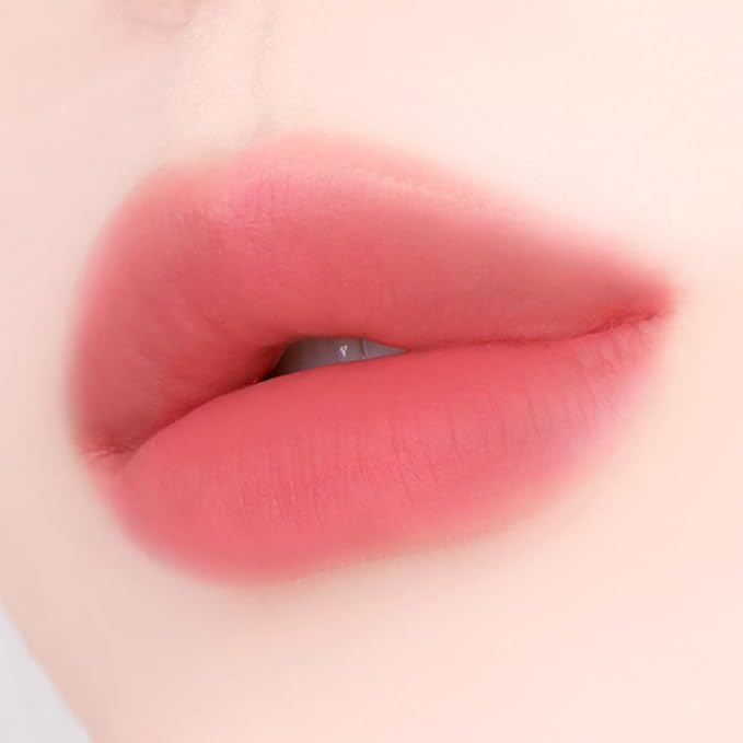 YNM Matte Veil Tint, Soft-Blur Finish, Silicone Lip Brush, K-Beauty, Matte, Moisturizing, Smudge-Proof, Long-Lasting Korean Lip Tint, 0.09 oz (Muty Veil)