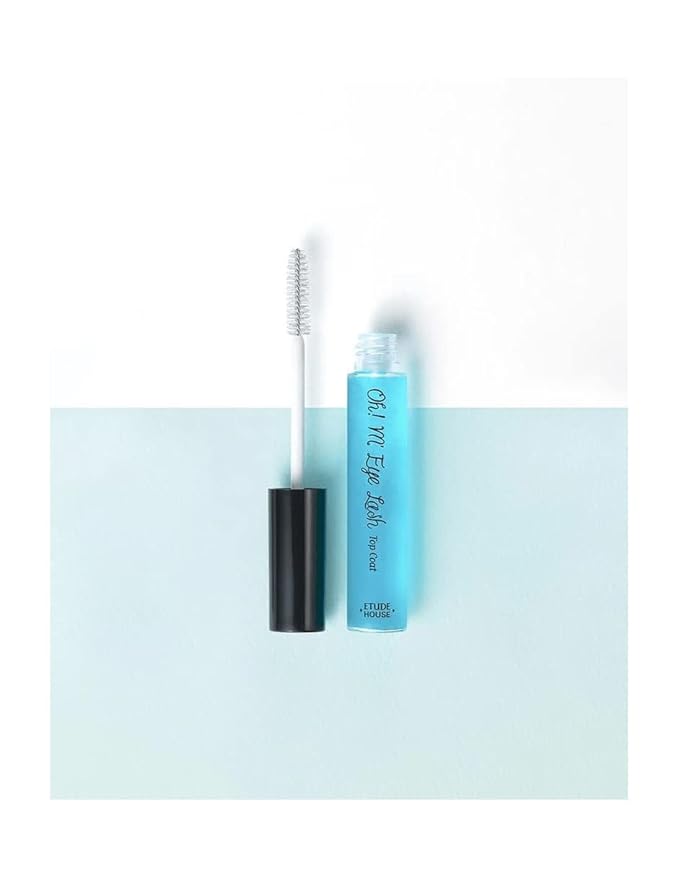 ETUDE Oh M'Eye Lash - #1 Top Coat | Transparent Layered Coat that Protects your Mascara for Perfect Eyelashes, Korean Makeup, Kbeauty