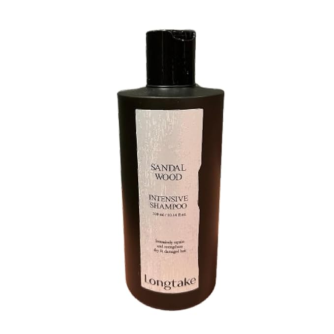 LONGTAKE Sandalwood Intensive Hair Perfume Clarifying Shampoo 10.1 Fl Oz, 300MLㅣVolumizingㅣAnti-frizzㅣImproves softnessㅣFor All Types