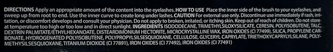 CLIO Kill Lash Superproof Mascara, Waterproof Mascara Black, Lifting Defined Natural Eyelash, Volumizing, Long-Lasting, Clump & Smudge-Free, for Sensitive Eyes, Korean Makeup Beauty (010 Sharp Curl)