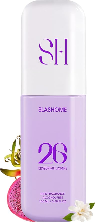 Hair Perfume for Women, Alcohol-Free Dragonfruit Jasmine Hair & Body Mist, Lightweight Long-Lasting Fragrance for Hair,Wigs, Body & Fabric, Birthday & Valentine’s Day Gift, 100ml / 3.38 fl oz