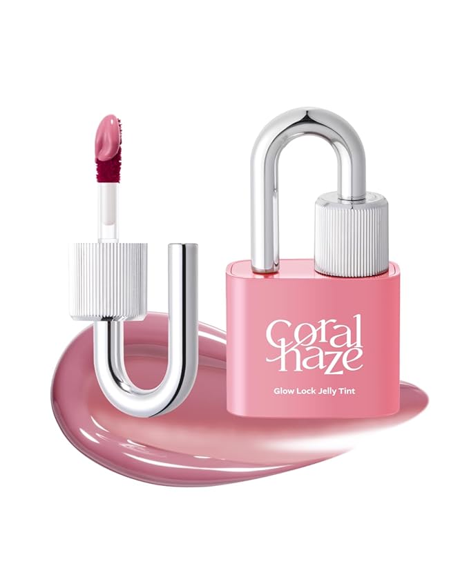Glow Lock Jelly Tint 107 Petal, Hydrating Water Glow Lip Stain, Non-Sticky Juicy Gloss, Long Lasting Glass Shine & Dewy Finish, Lightweight Moisturizing Lip Care, Korean Makeup