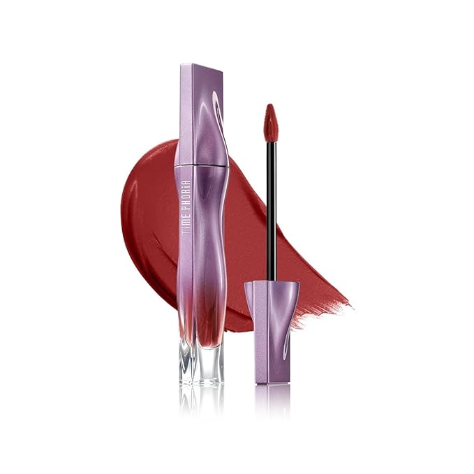 NEBULA VELVET LIP CREAM-Long Lasting Lip Stain, Waterproof and Transferproof Lip Tint, Matte Finish, Smooth Out Lip Lines, Lightweight & High Coverage, Stocking Stuffers (006 ARIES)