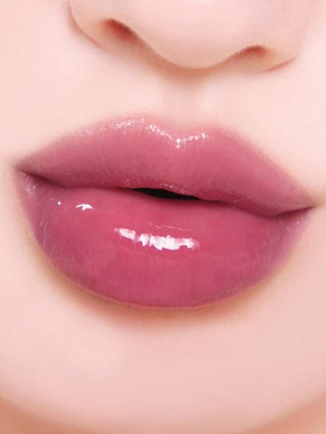 Unseen Mirror Lip Tint, High-Gloss, Non-Sticky, Long-Lasting Stain, Blendable, Clear Shades 3.5g, Holiday Stocking Stuffer (Odd, even, 0.12 oz)