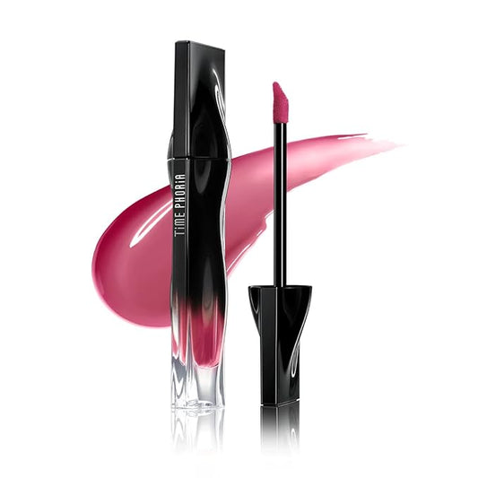 Stellar Dust Lip Stain 004 Mauvion, Transfer-Proof & Smudge-Proof Lip Gloss, Mauvish Pink Tinted Glossy Finish, High-Pigment Vibrant, Hydrating Lightweight Long-Lasting Lip Makeup for Women