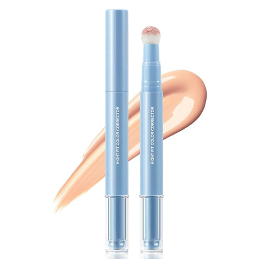2Pcs Contour Concealer Stick, Full Coverage for Dark Circles,Liquid Multi-Use Faced Concealer,Waterproof Lightweight Natural Makeup