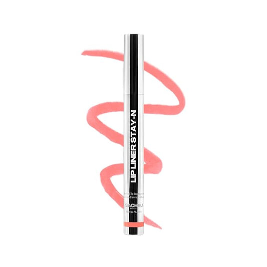 Sacheu Lip Liner STAY-N Peel Off Lip Stain — Long Lasting Waterproof Lip Tint with Hyaluronic Acid & Vitamin E — Transfer Proof Matte Finish, Vegan & Cruelty-Free (COREal)