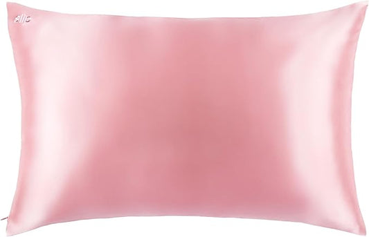 slip The Original Queen Pure Silk Pillow Case - 100% Pure 22 Momme Mulberry Silk - Queen Size Standard Pillow Case - Anti-Aging, Anti-BedHead, Anti-Sleep Crease, Candy (20" x 30")